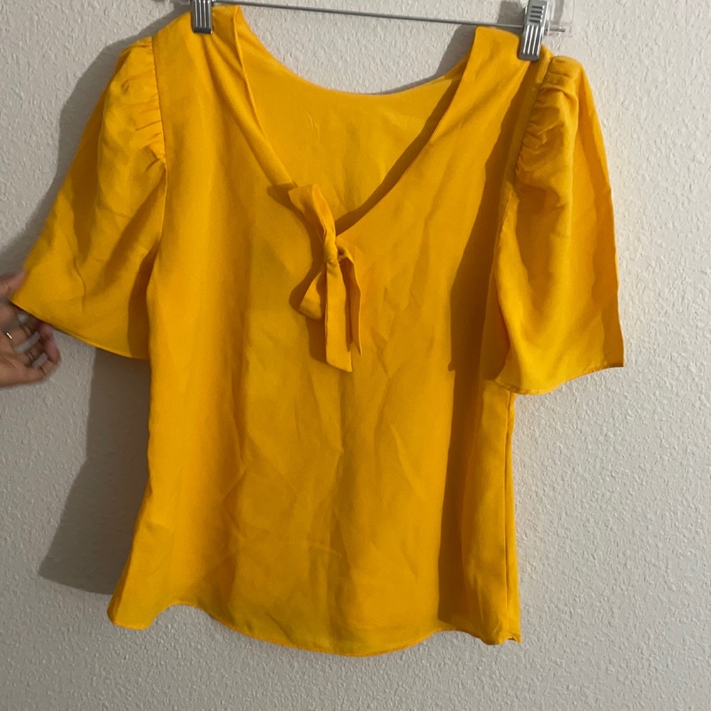 Mustard yellow top brand new with tag